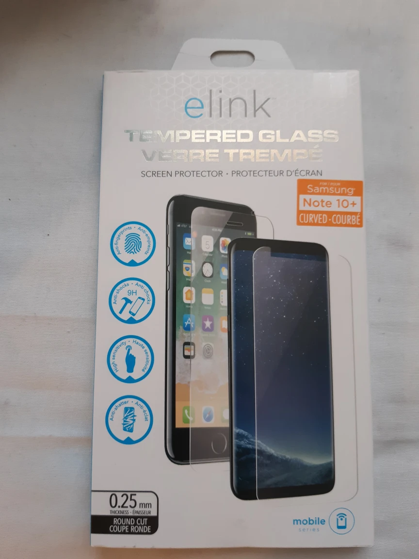 BRAND NEW CELLPHONE SAMSUNG 10+ TEMPERED GLASS CURVED