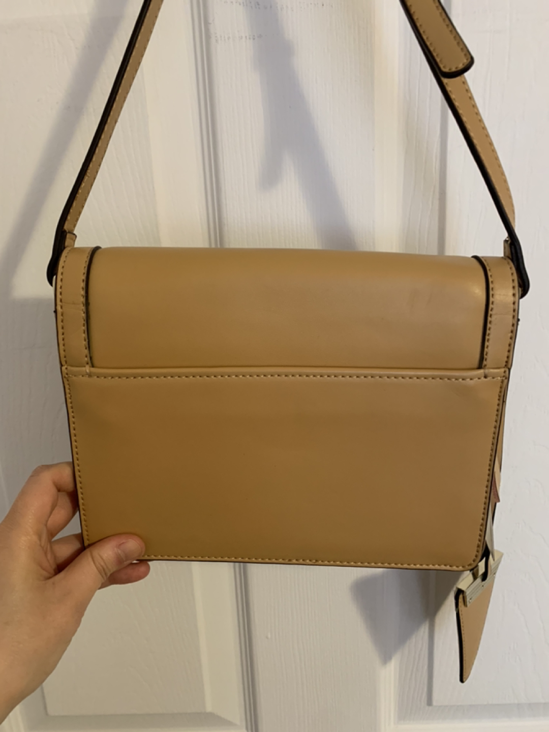 Cute crossbody bag beige - photo 4