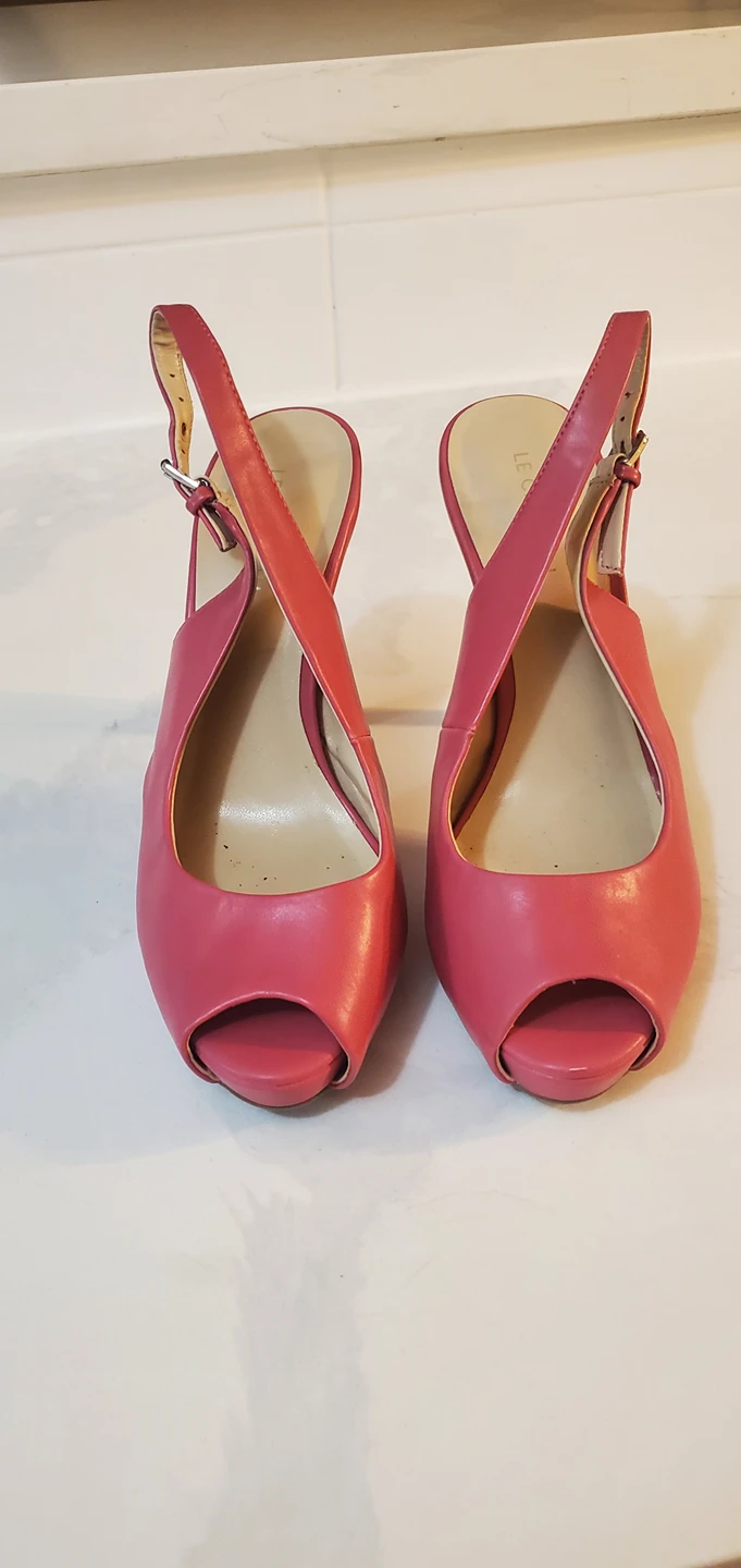 Sexy Pink  Open Toe Stilletos size 8 - photo 5