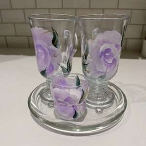 Hand painted tea/coffee gift set