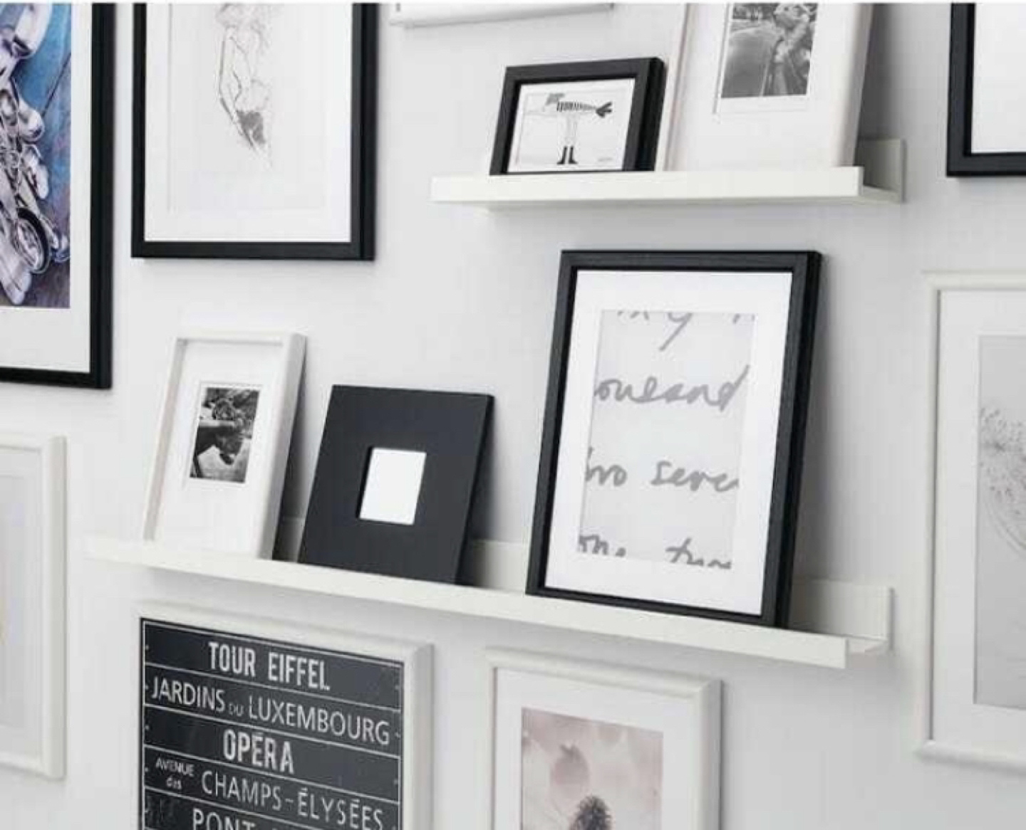 Pictures ledge IKEA thumbnail