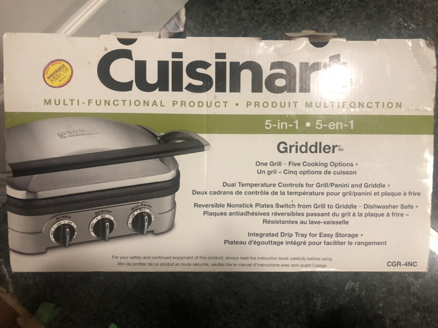 BNIB: Cuisinart  Griddler (Grill) - photo 2