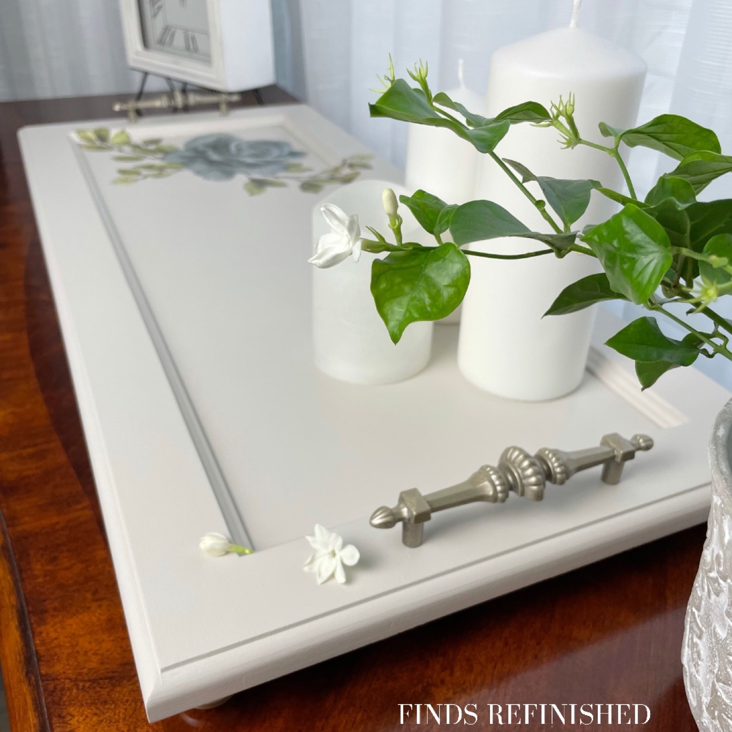 Decorative Wooden Tray - photo 3