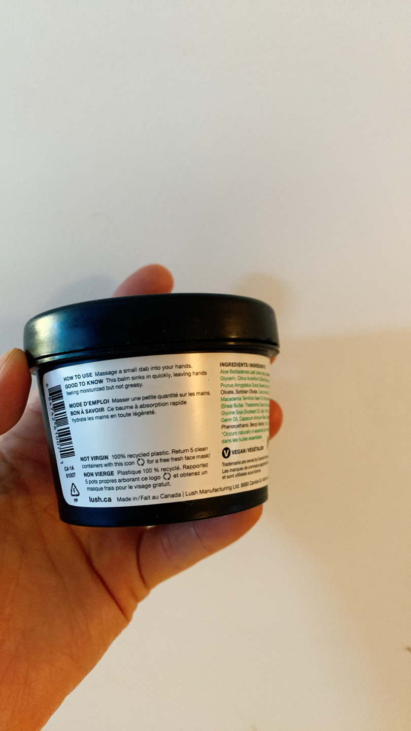 Lush - Sweet Wild Orange Hand Balm (Hand Cream) #freecycle - photo 3