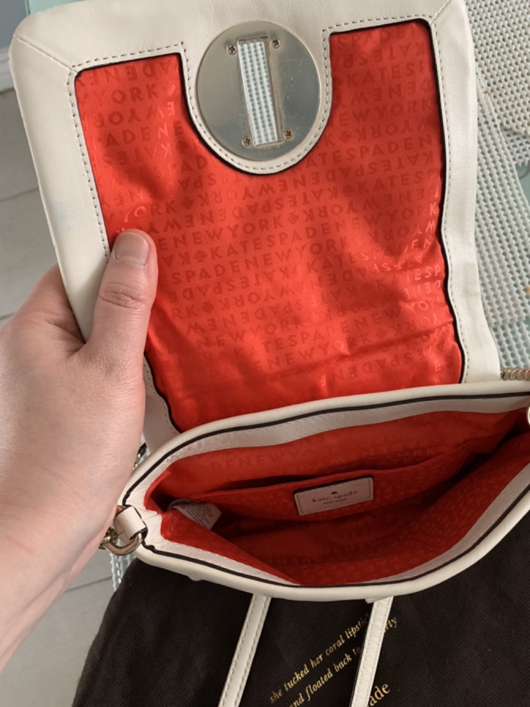 Kate Spade Crossbody White cute bag - photo 3