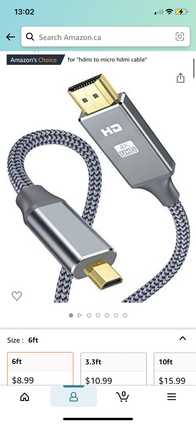 HDMI to Micro HDMI cable image indicator(3)