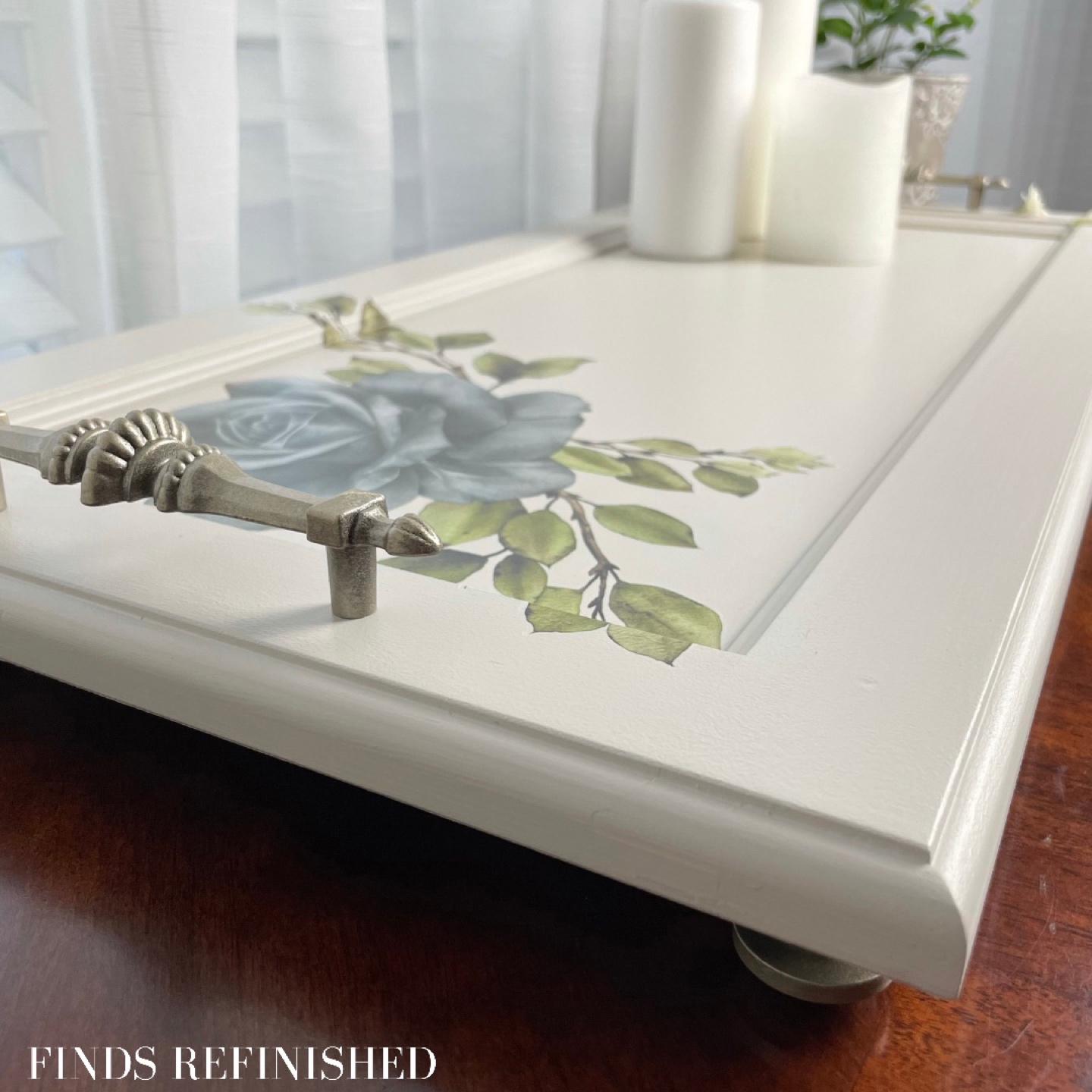 Decorative Wooden Tray - photo 4