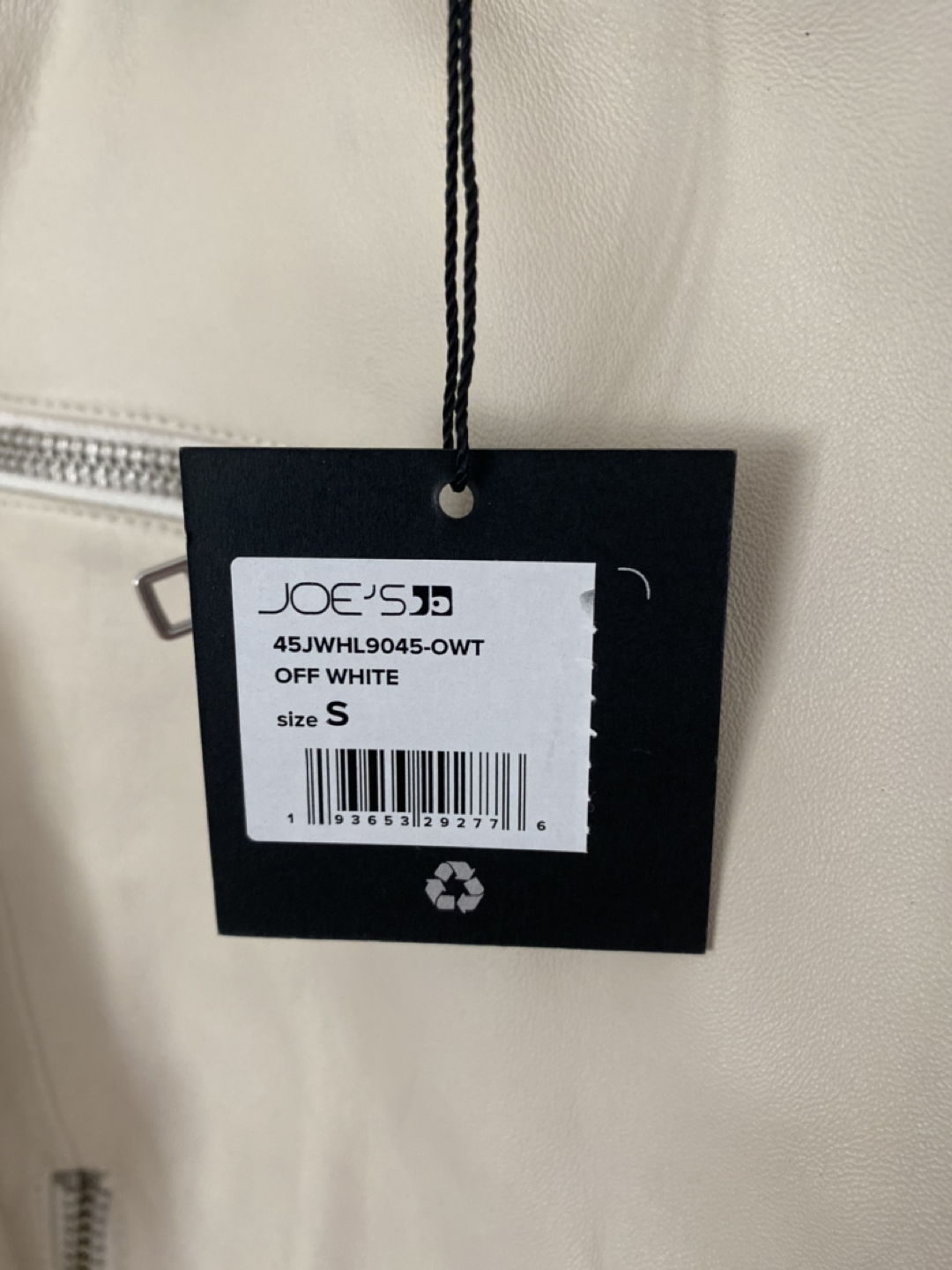 Brand new leather jacket with tags image indicator(2)