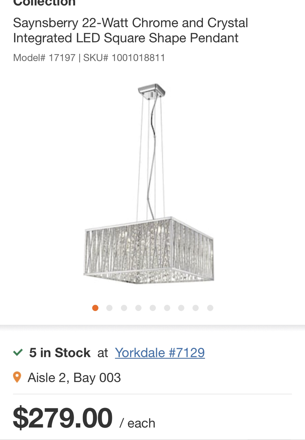 Ceiling light - photo 4