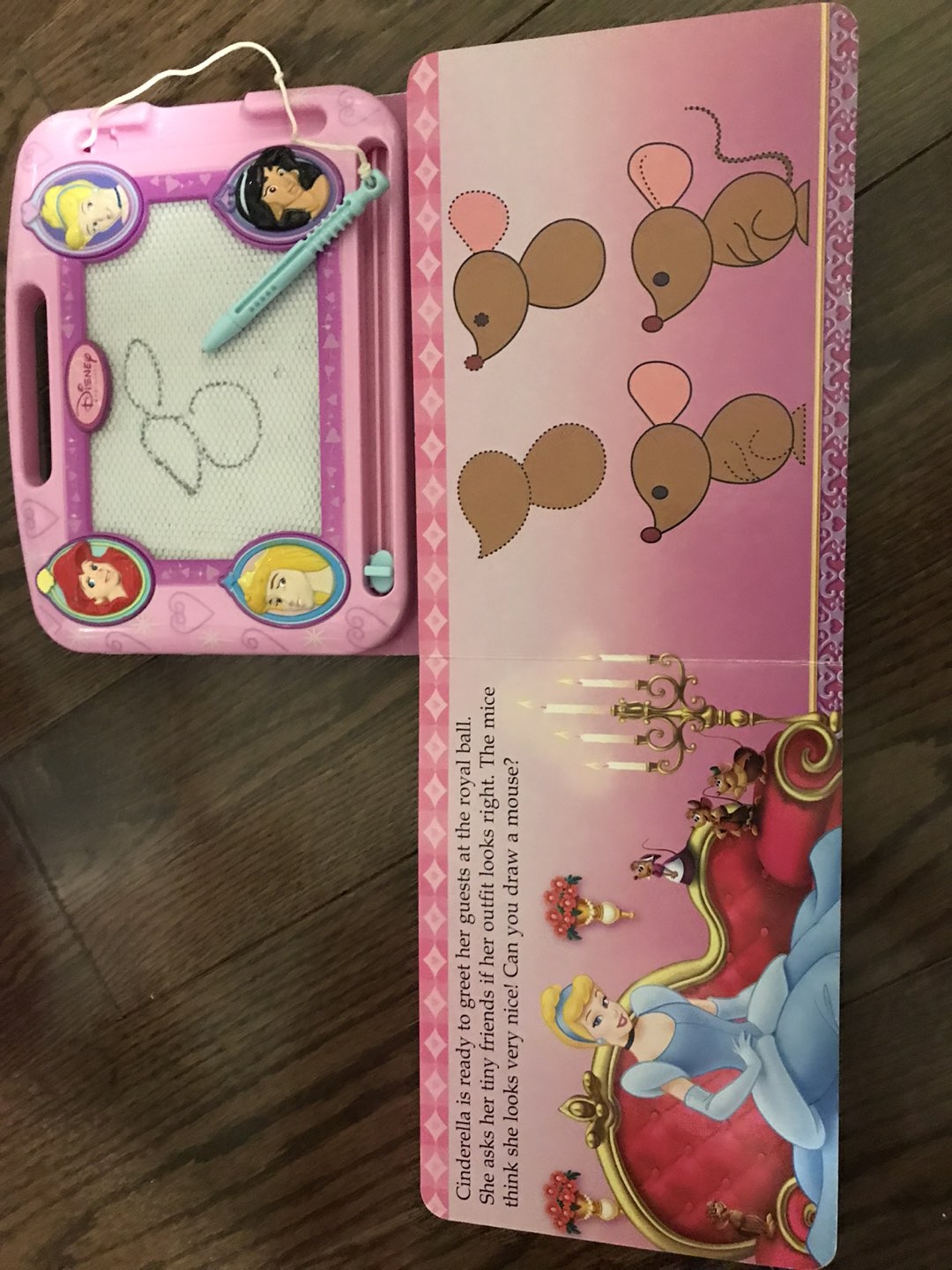 Learn to draw Princess Book / erasable image indicator(2)