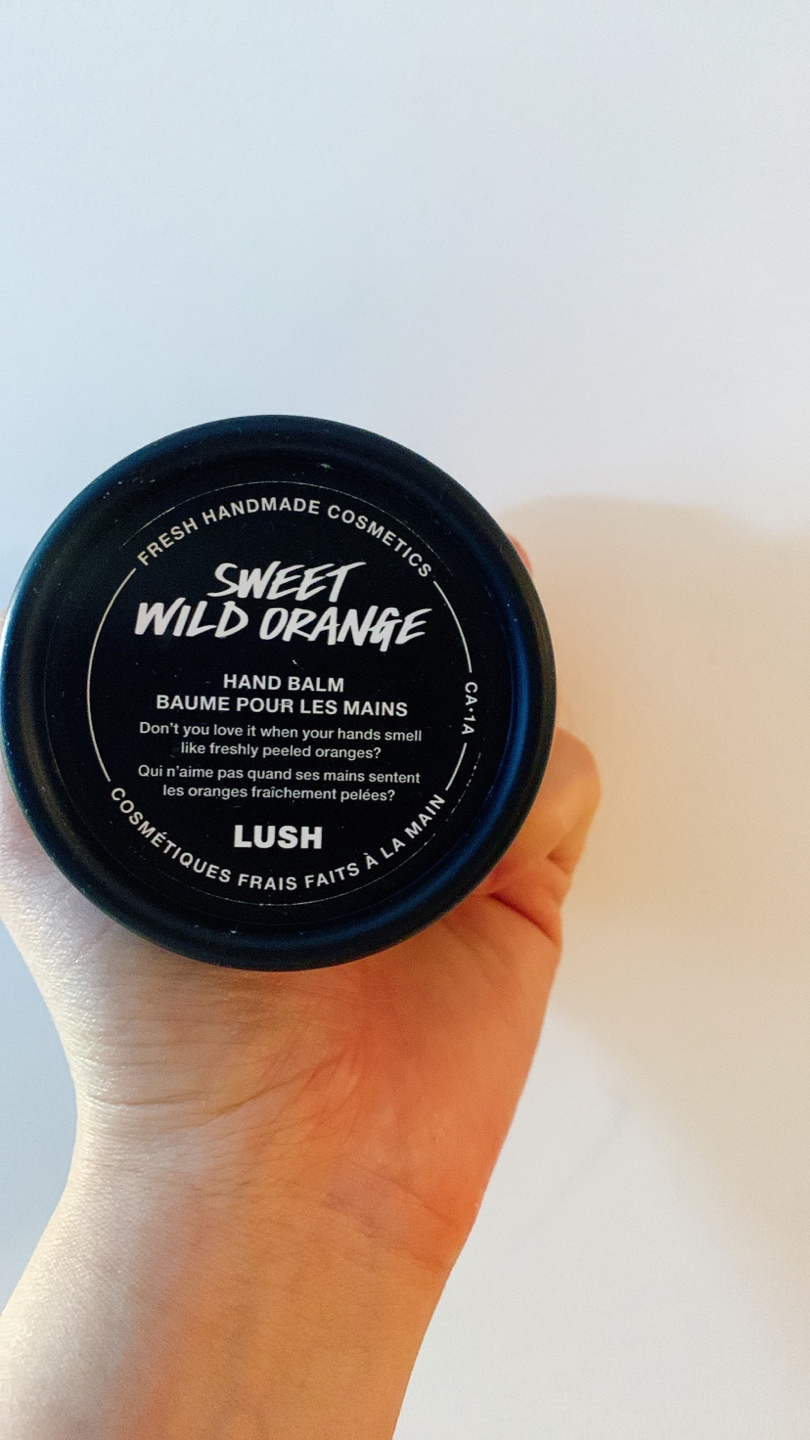 Lush - Sweet Wild Orange Hand Balm (Hand Cream) #freecycle