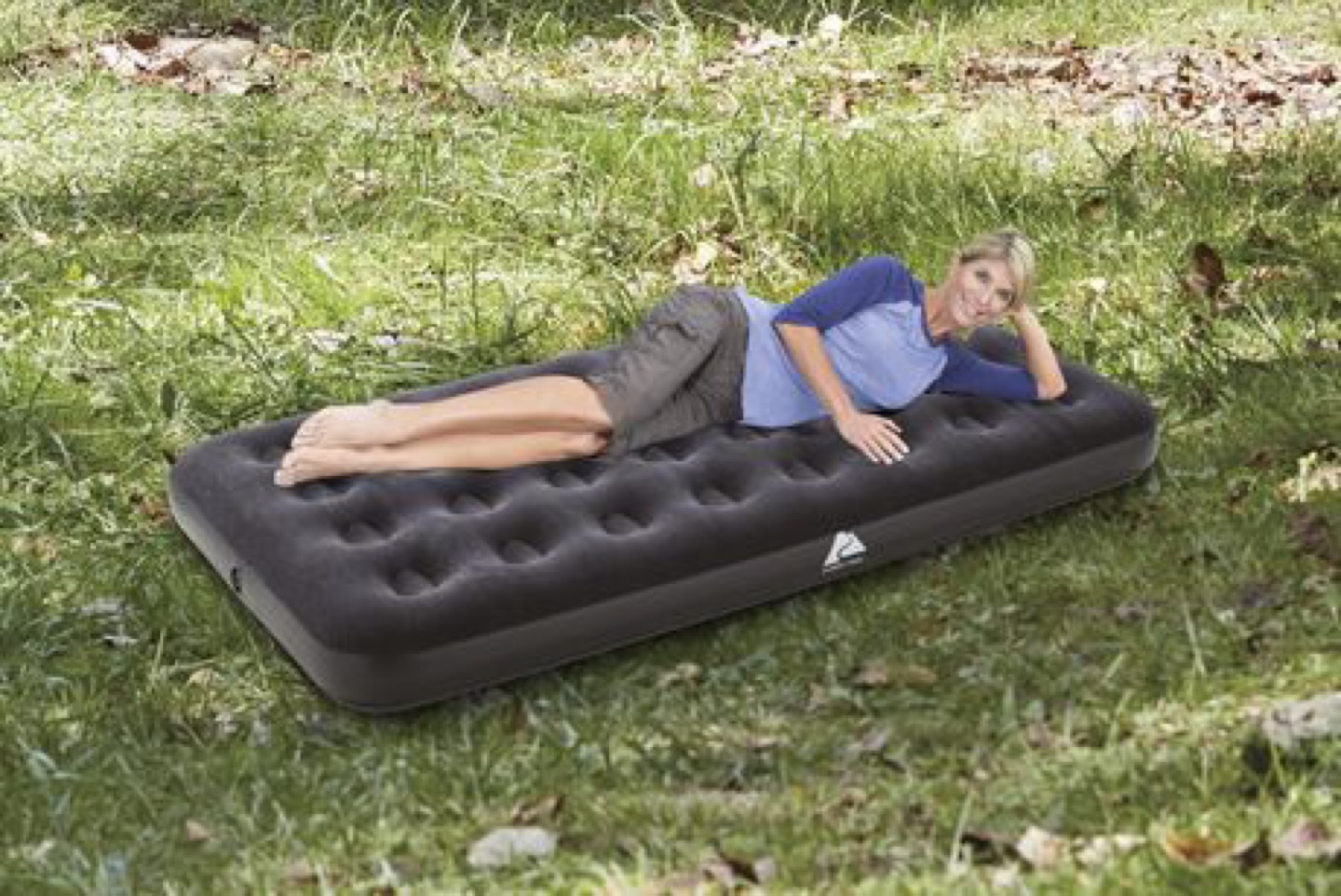 Twin Airbed Ozark Trail with External pump - photo 2