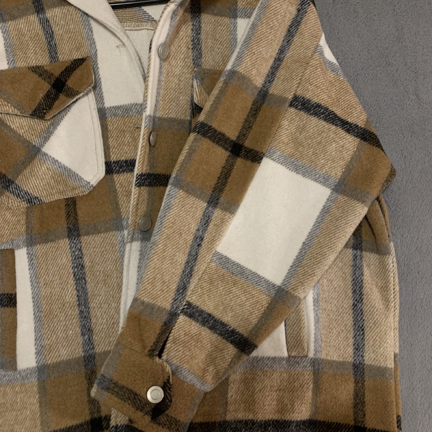 Oversized Flannel Jacket image indicator(3)