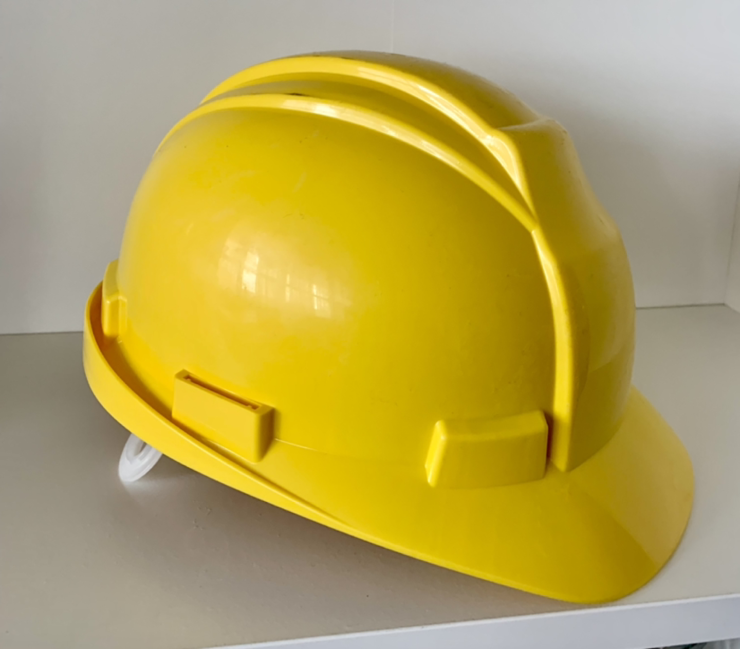 McCordick, Yellow Safety Helmet. Used 1 time only. thumbnail