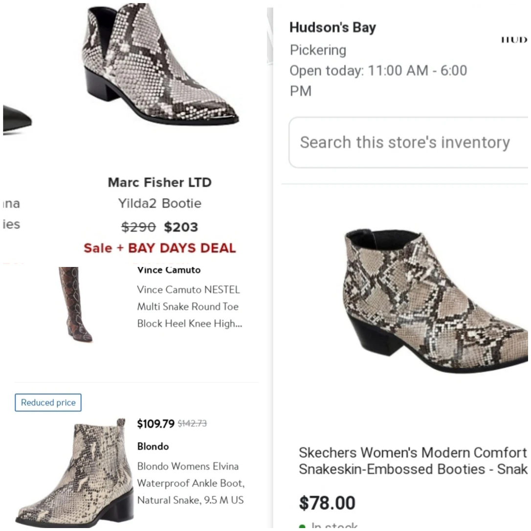 Ladies running shoes & some fancy ankle boots. image indicator(5)