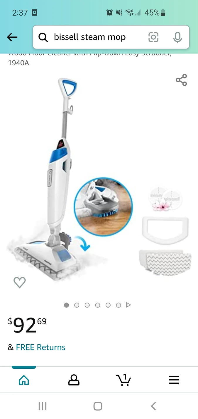 Bissell Power Fresh Steam Mop - photo 5