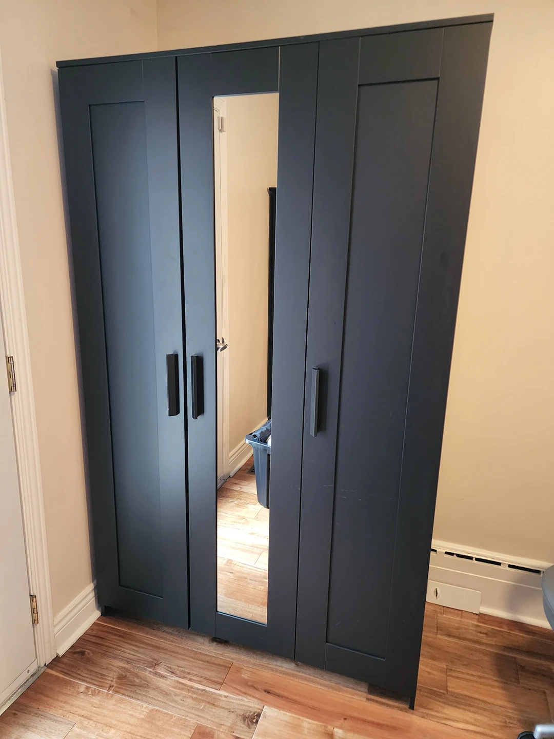 Brimnes wardrobe with 3 doors - photo 3