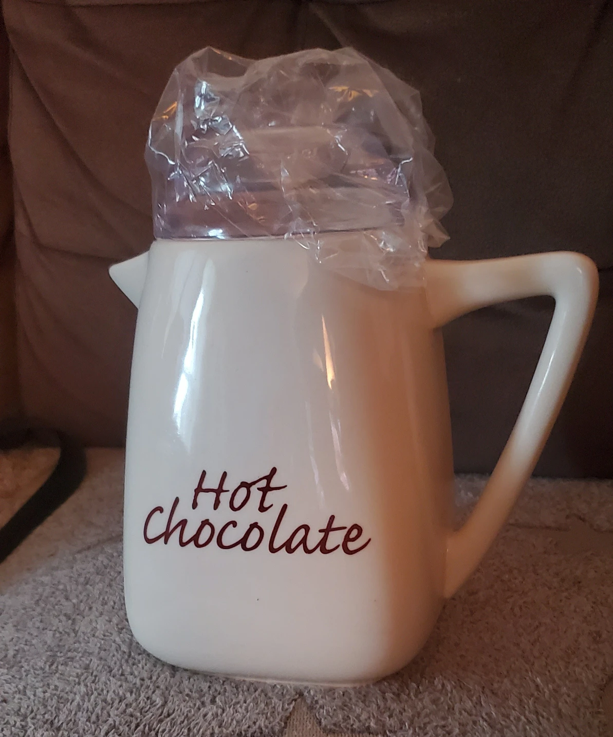 hot chocolate jug