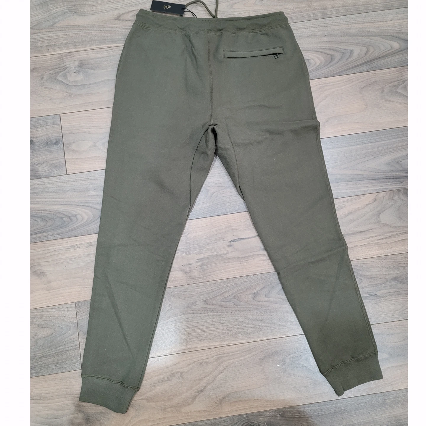 OVO Men's Olive Green Slim Jogger Pants - Size L image indicator(4)