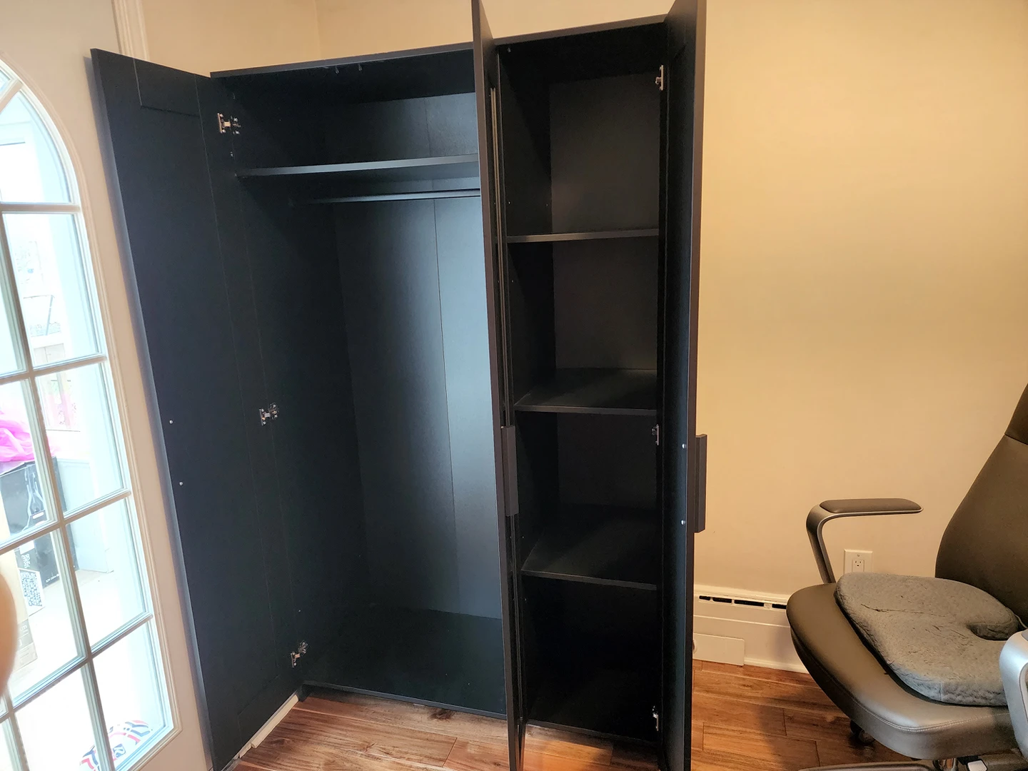 Brimnes wardrobe with 3 doors - photo 2