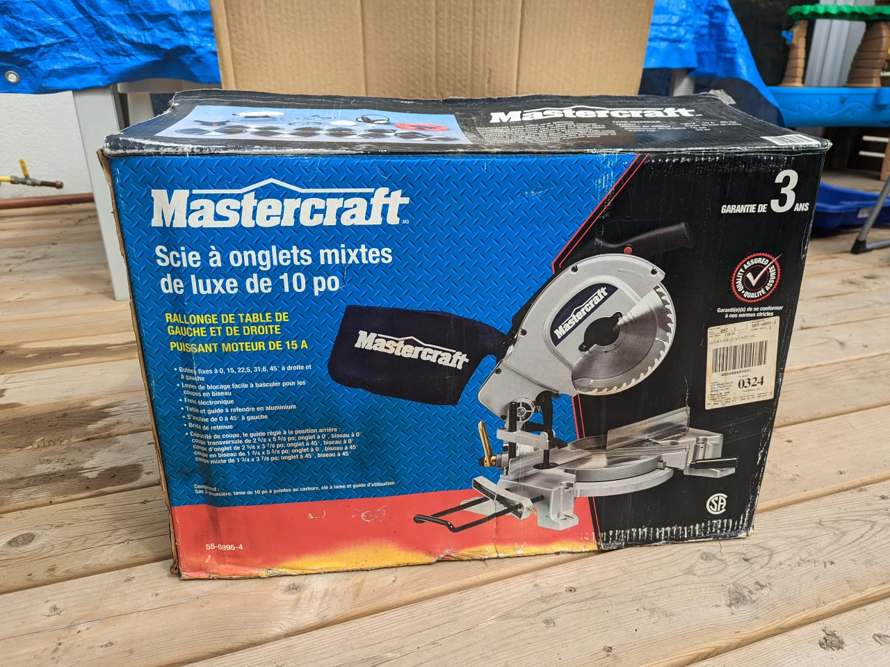 Mastercraft 10" Compound Mitre Saw image indicator(3)
