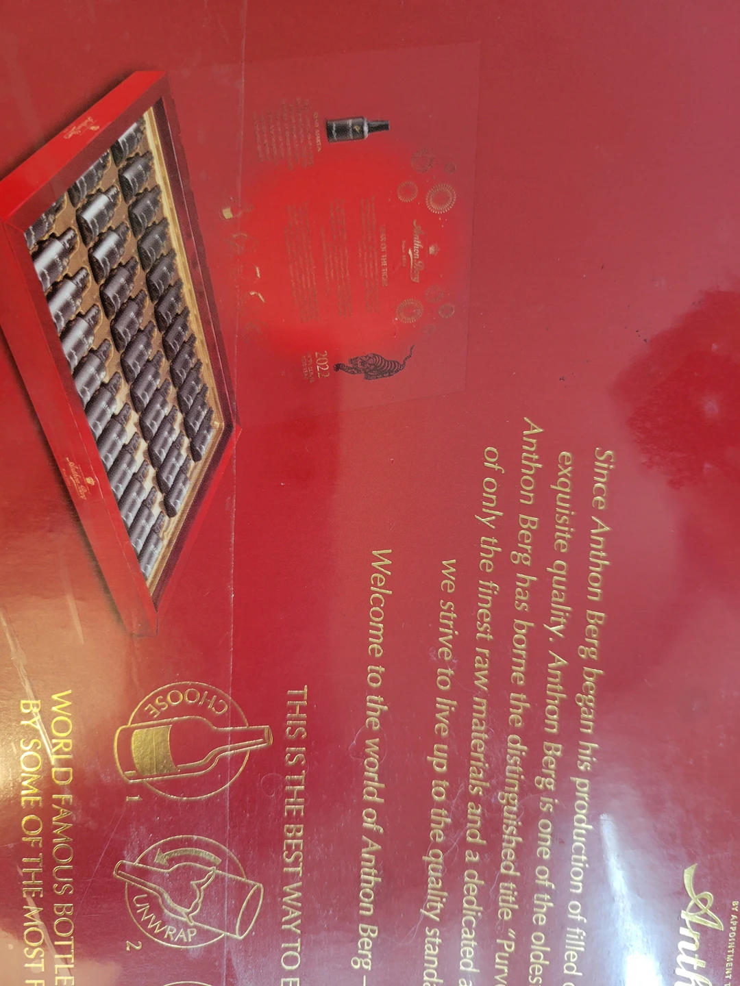 Special Edition Anthon Berg Liquor filled Dark Chocolate Bottles image indicator(2)