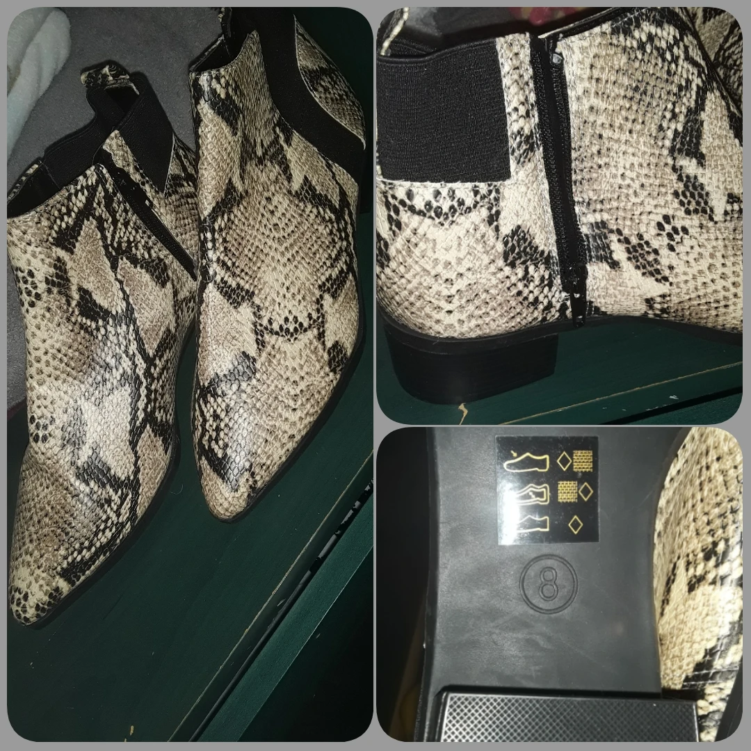 Ladies running shoes & some fancy ankle boots. image indicator(4)