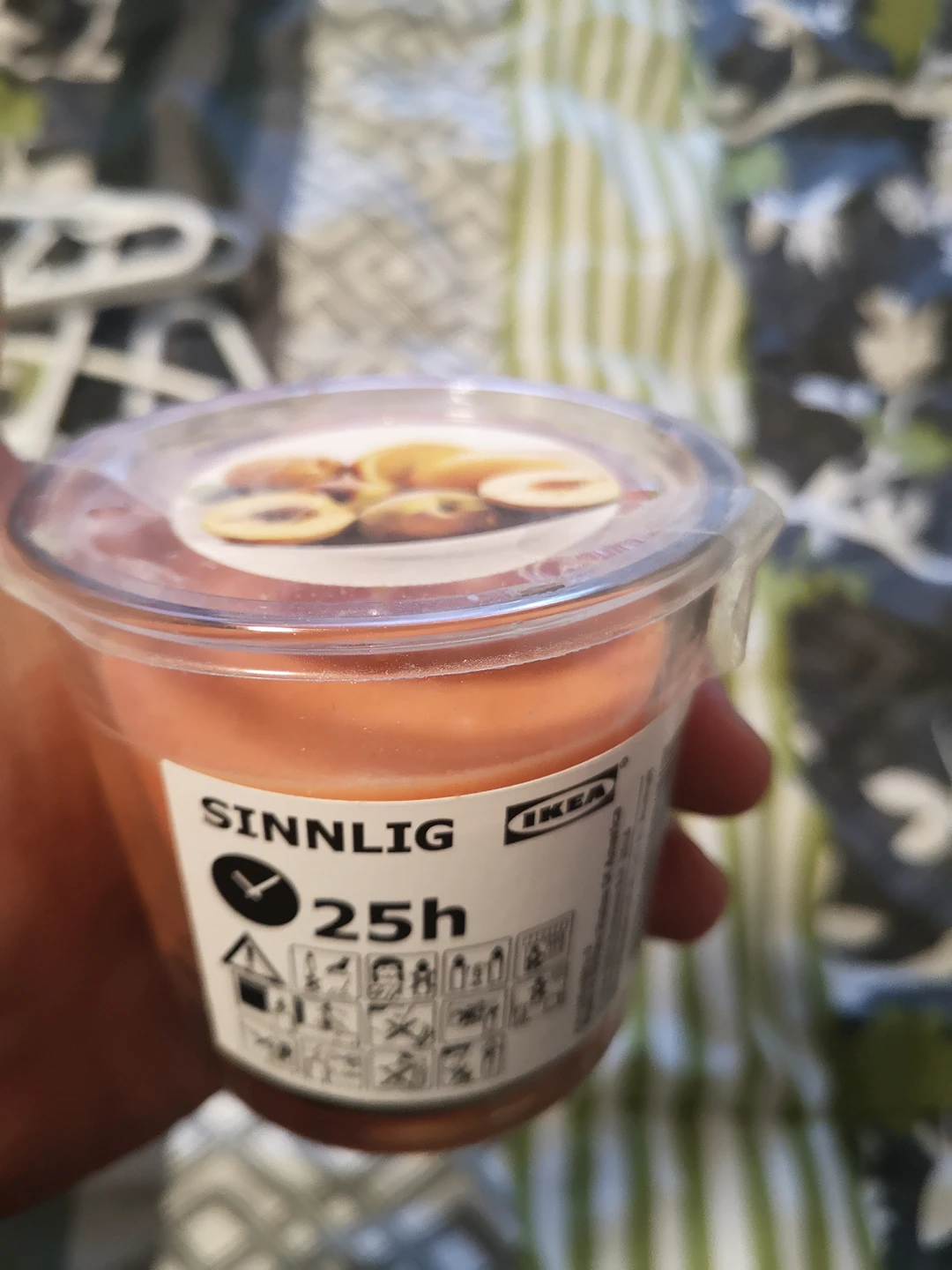 Candle Peach and Orange smell #freecycle - photo 5