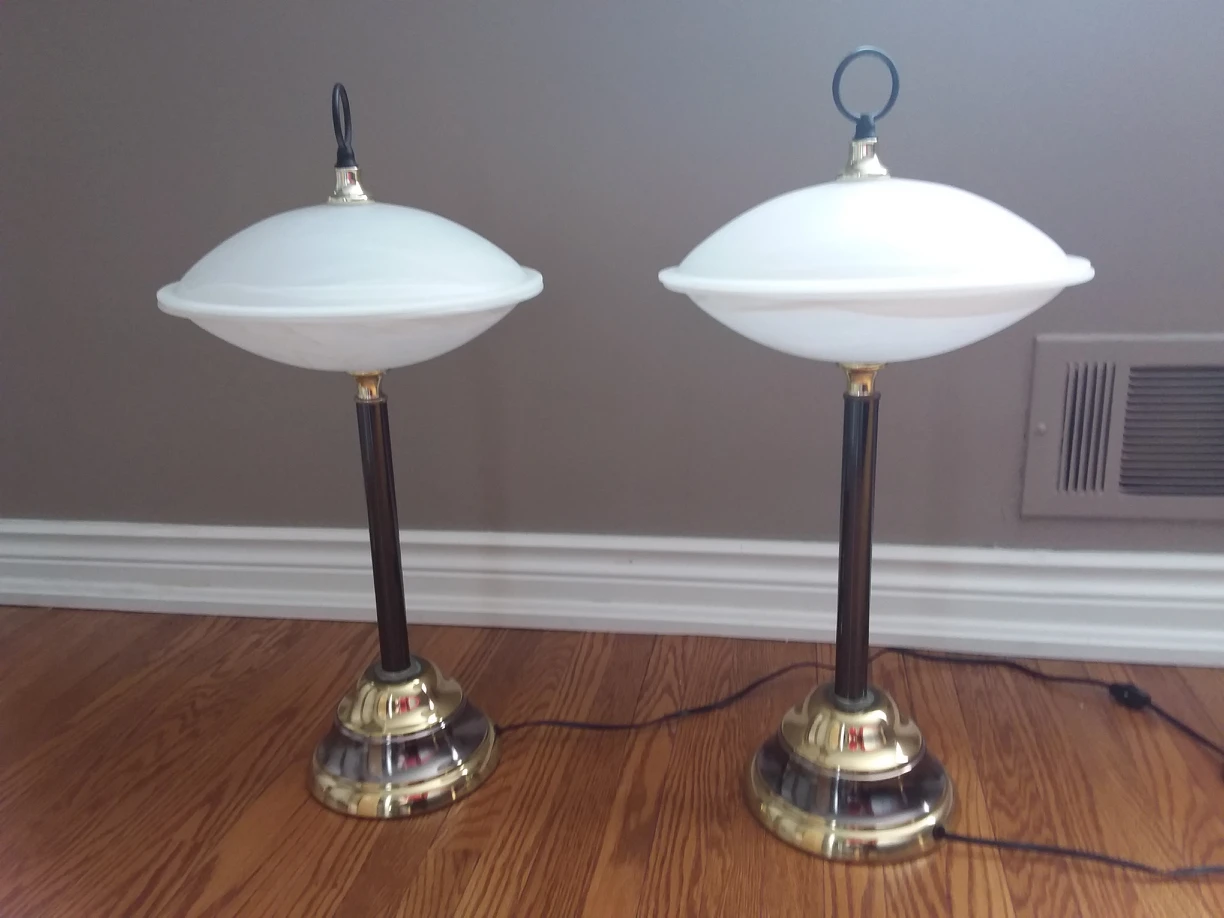 beautiful set of lamps
