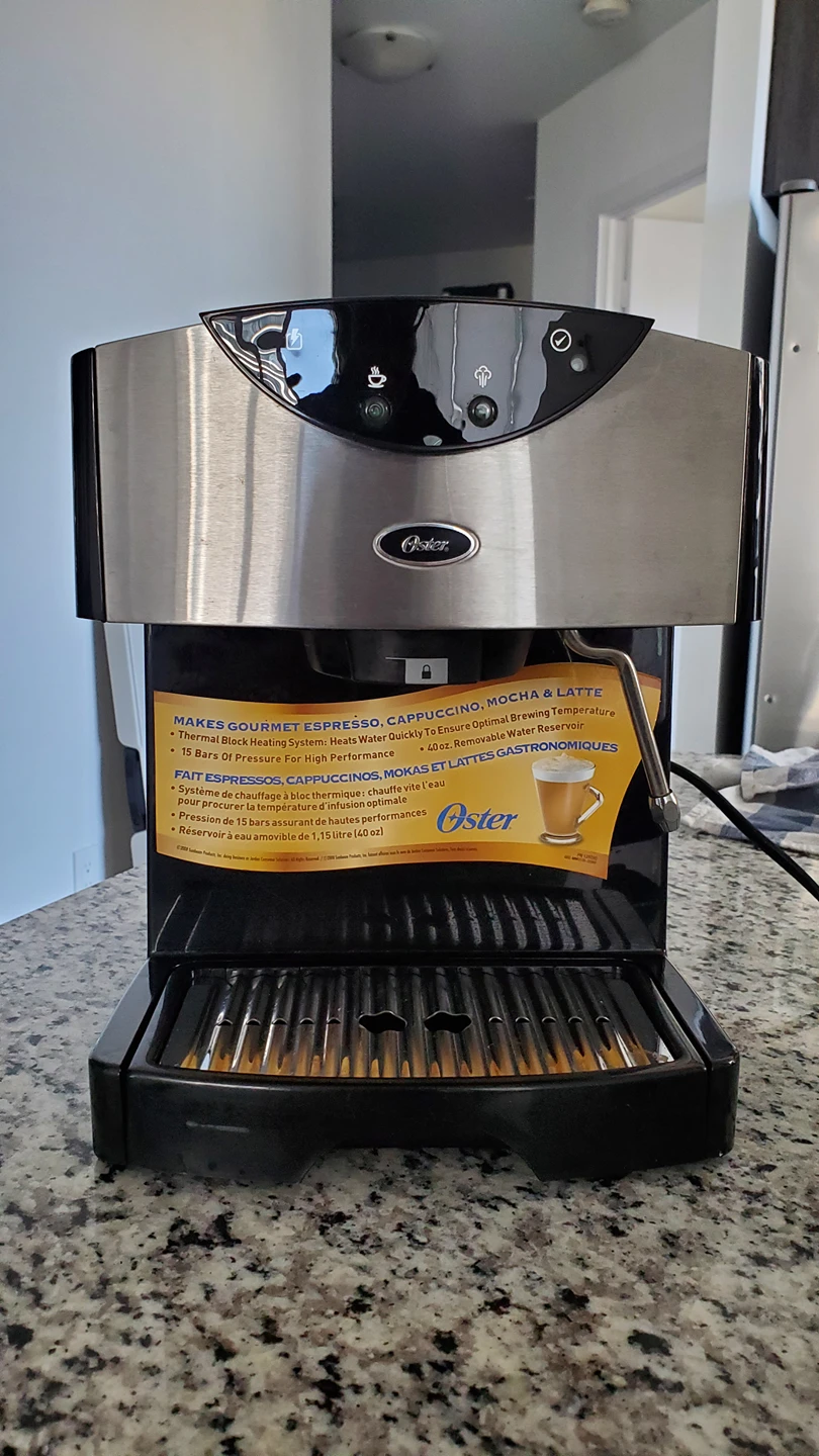 Oster 3300-33 Pump Espresso Cappuccino Latte Maker thumbnail