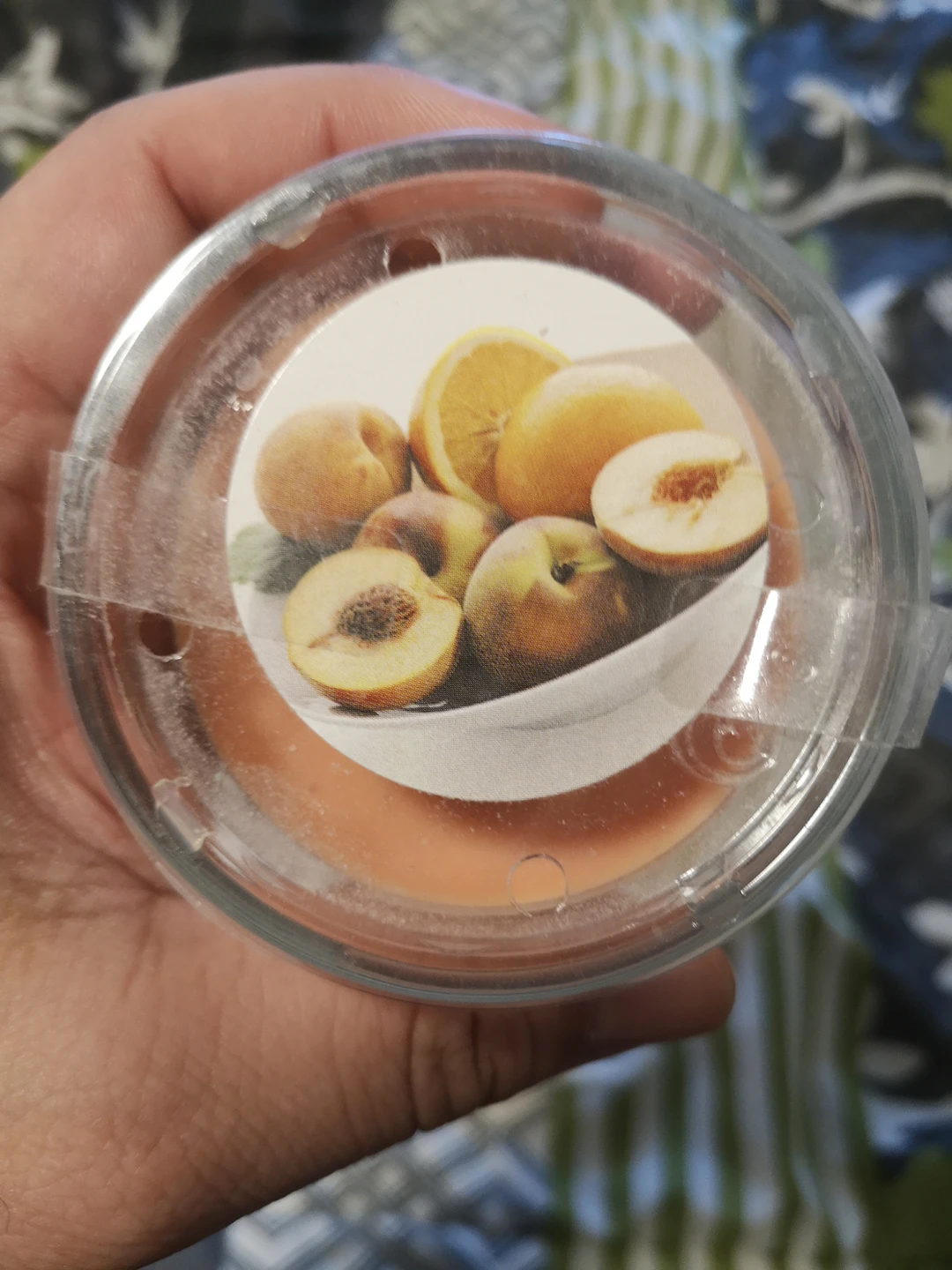 Candle Peach and Orange smell #freecycle - photo 2
