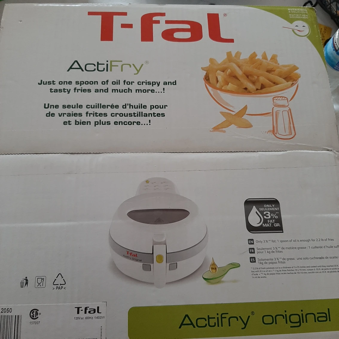 T-Fal Actifry Air Fryer, BNIB - photo 3