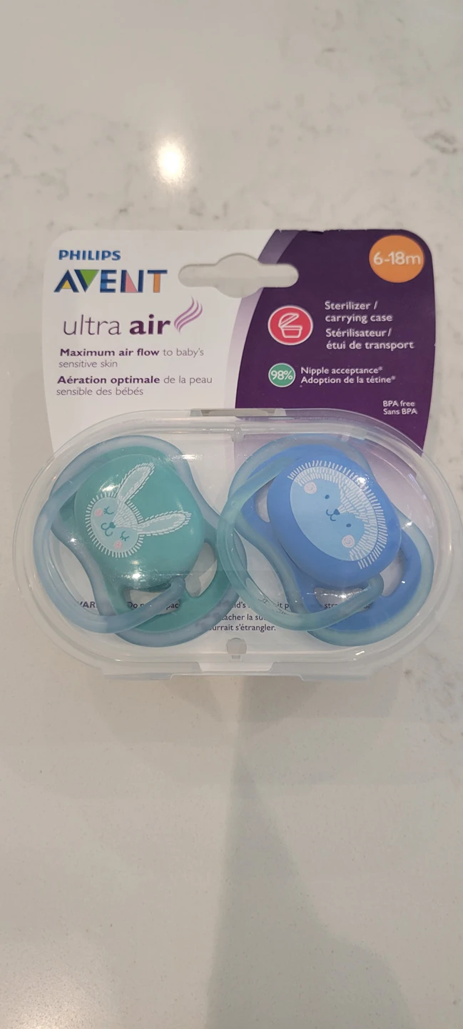 avent pacifier 6-18 months thumbnail