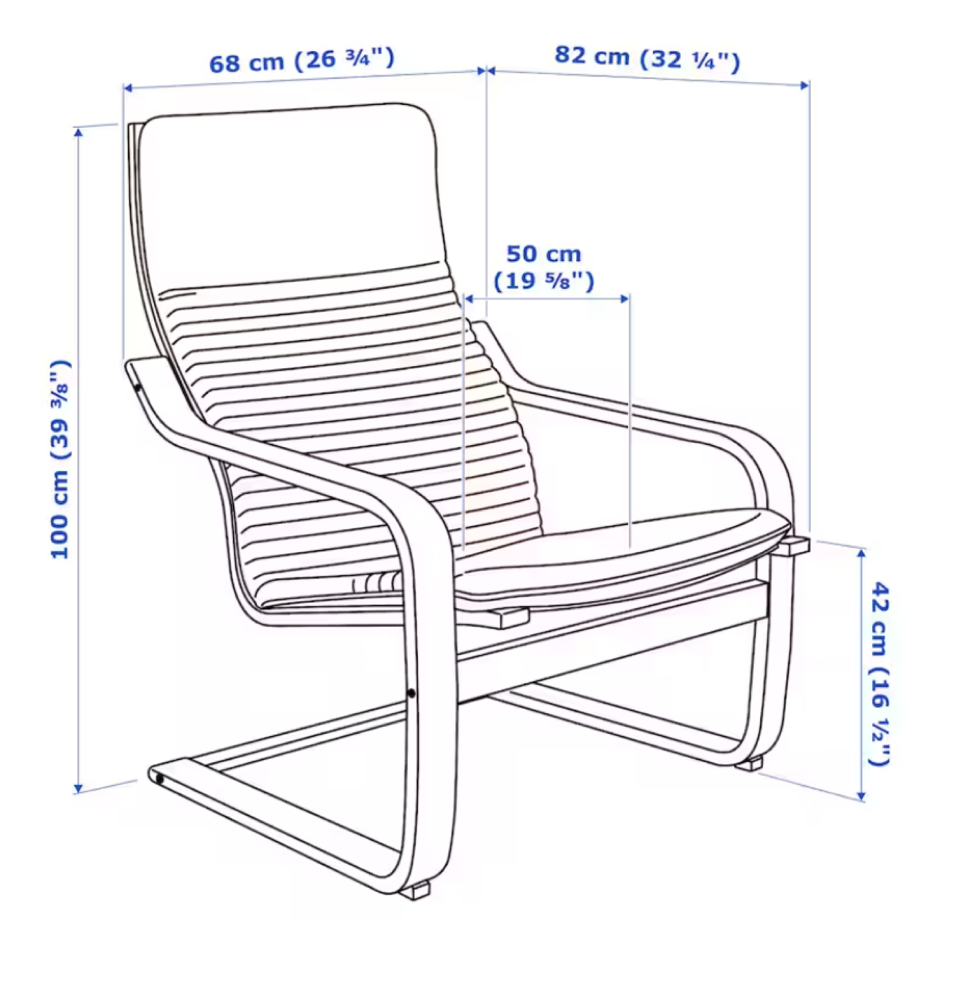 IKEA POÄNG Armchair - photo 3