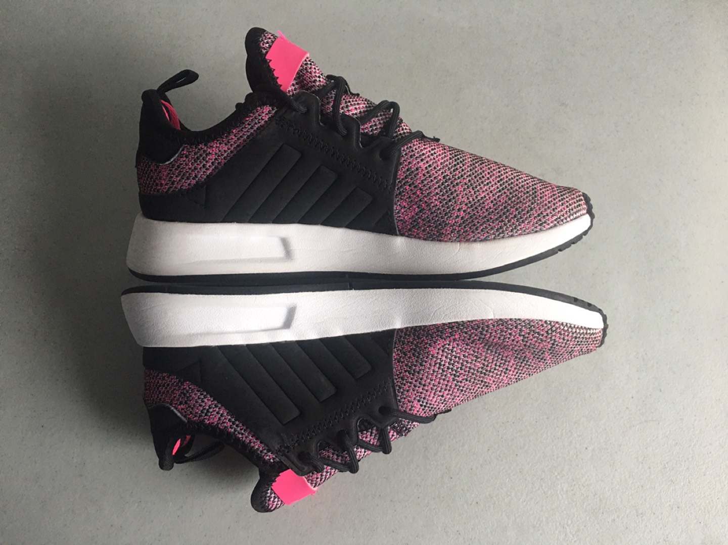Adidas X_PLR Shock Pink White Black Kids US Size 2 image indicator(5)