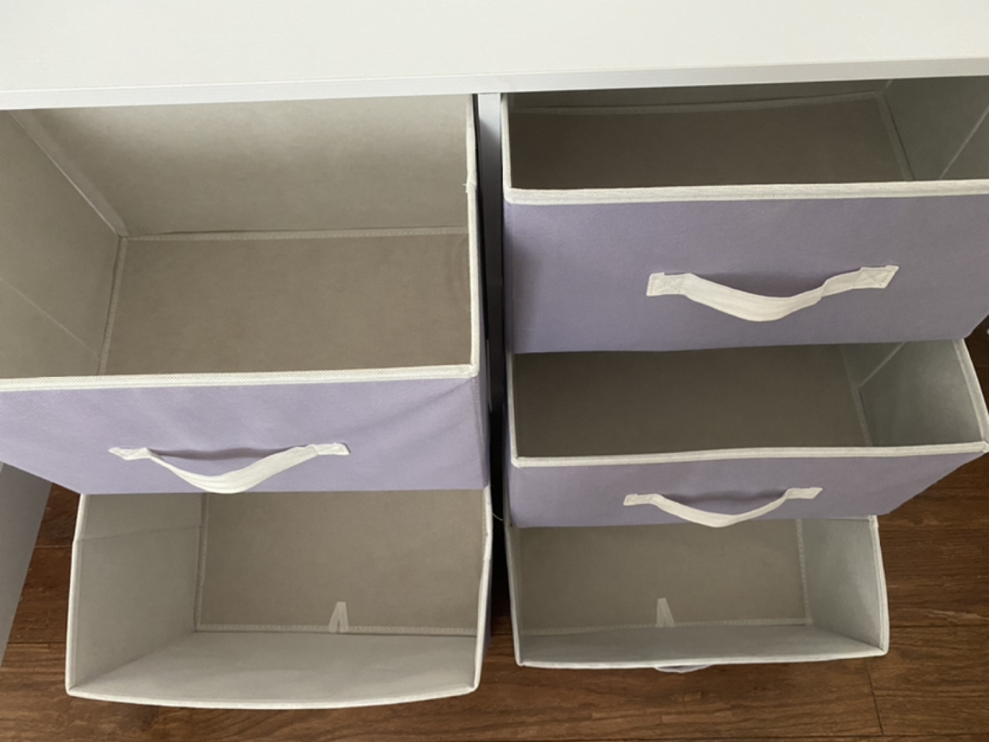 Large Purple Fabric Dresser - photo 2