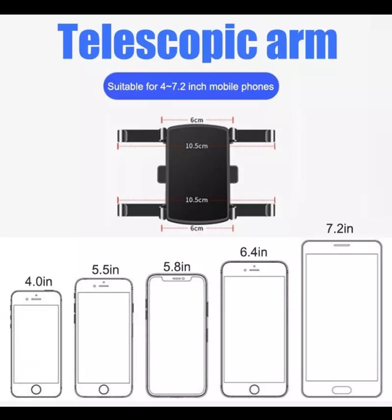 Dashboard Car phone Mount image indicator(5)