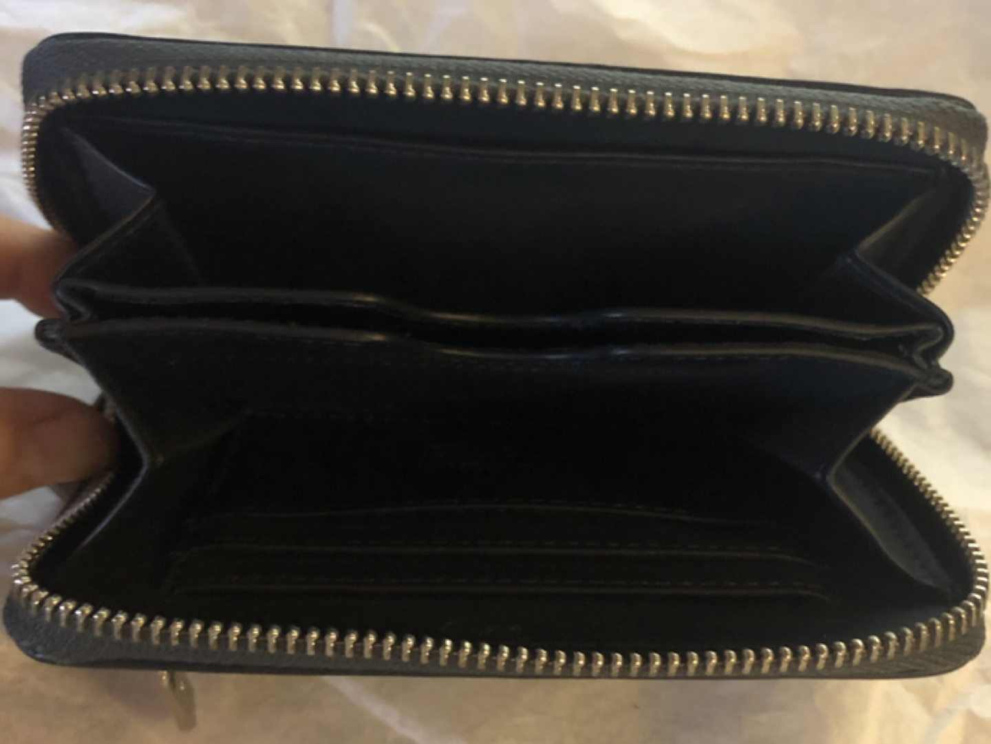 DANIER Dark Navy and Brown Wallet - photo 3