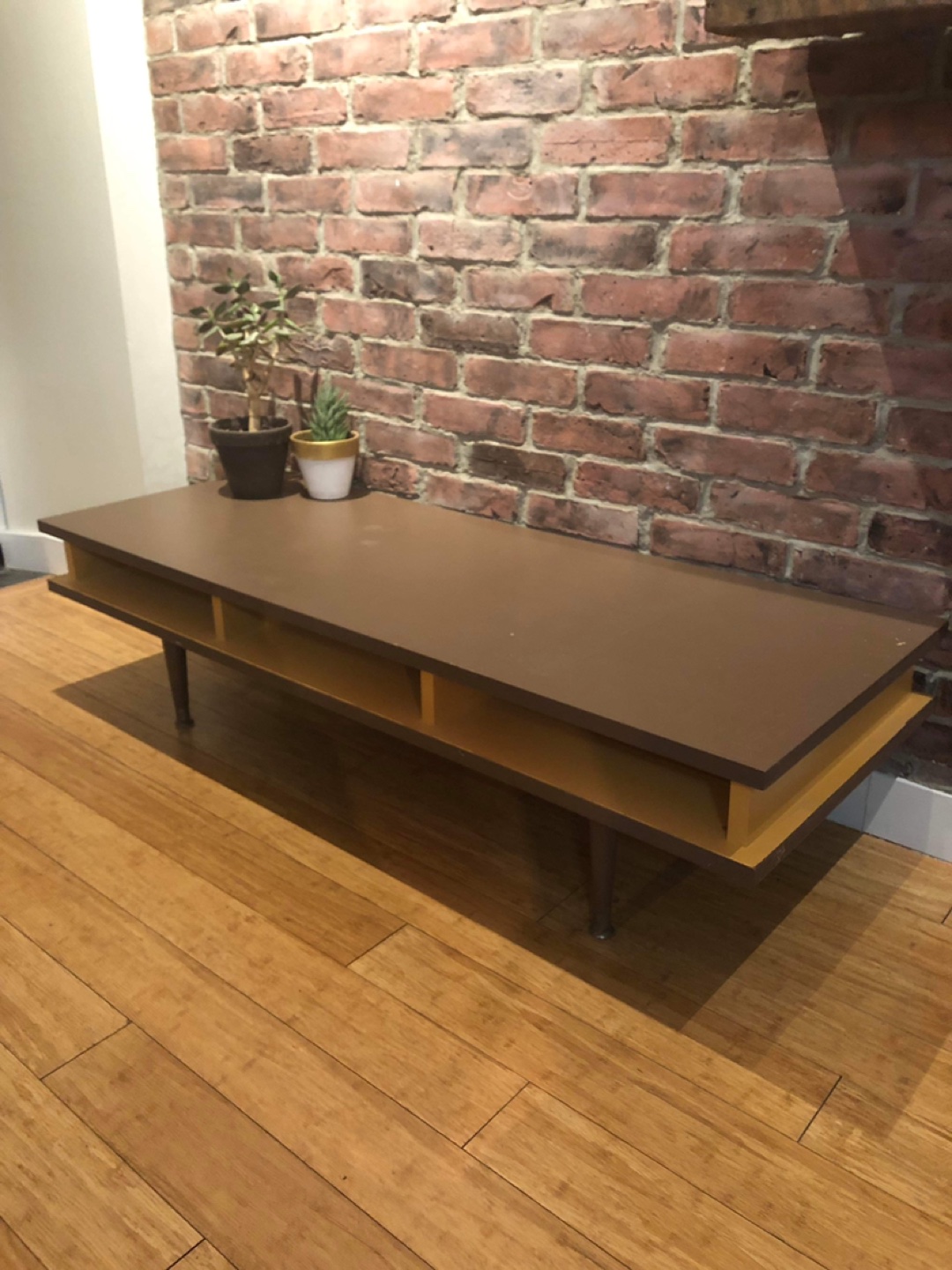 MCM mid century modern coffee table - photo 2