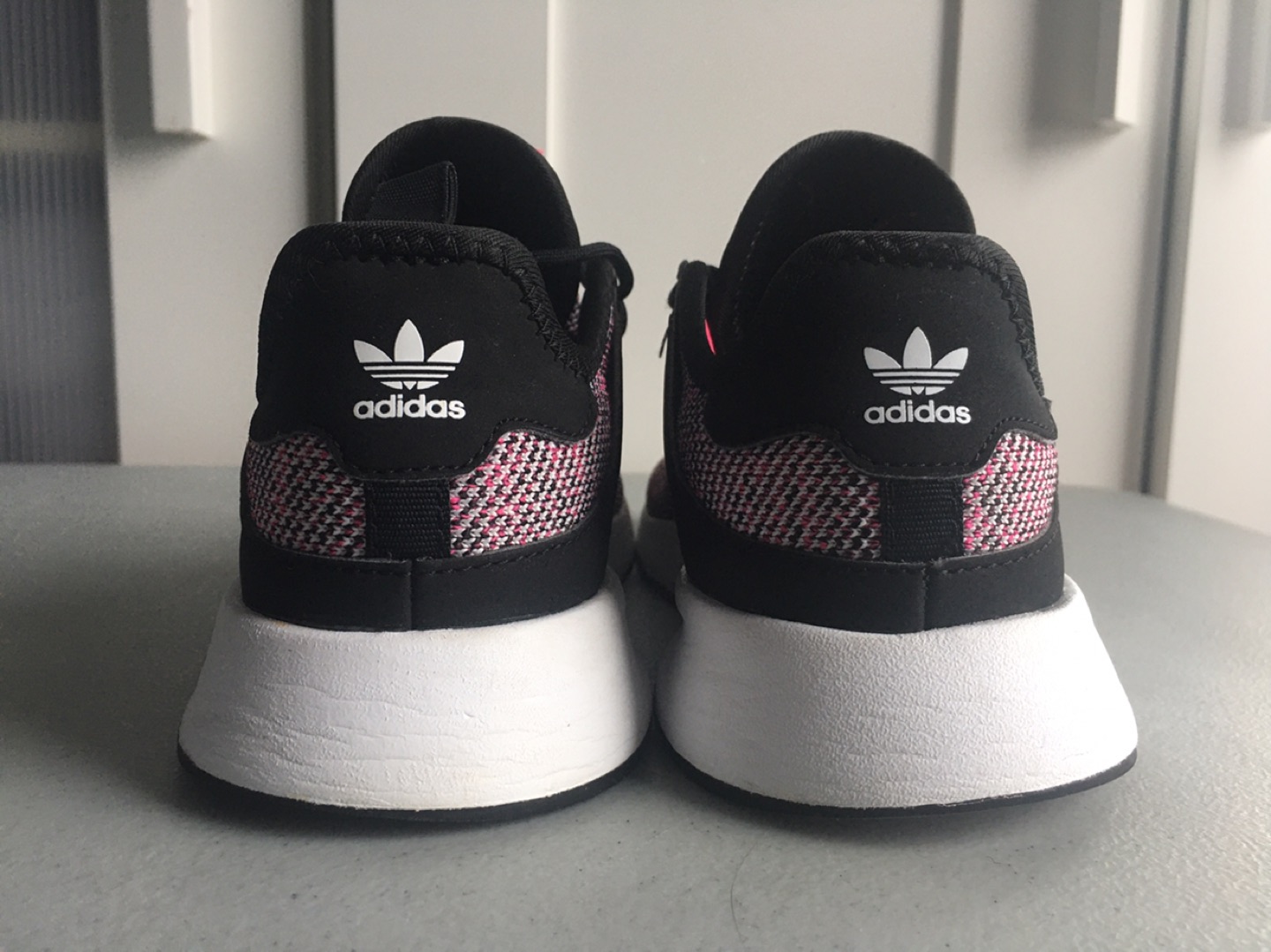 Adidas X_PLR Shock Pink White Black Kids US Size 2 image indicator(4)
