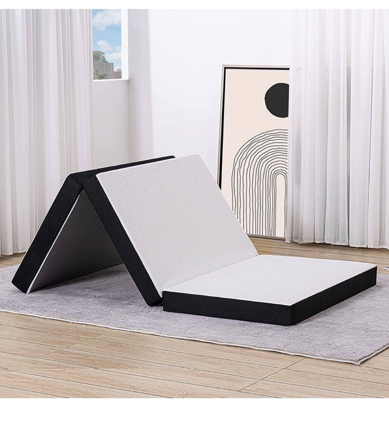 Folding mattress twin xl size
