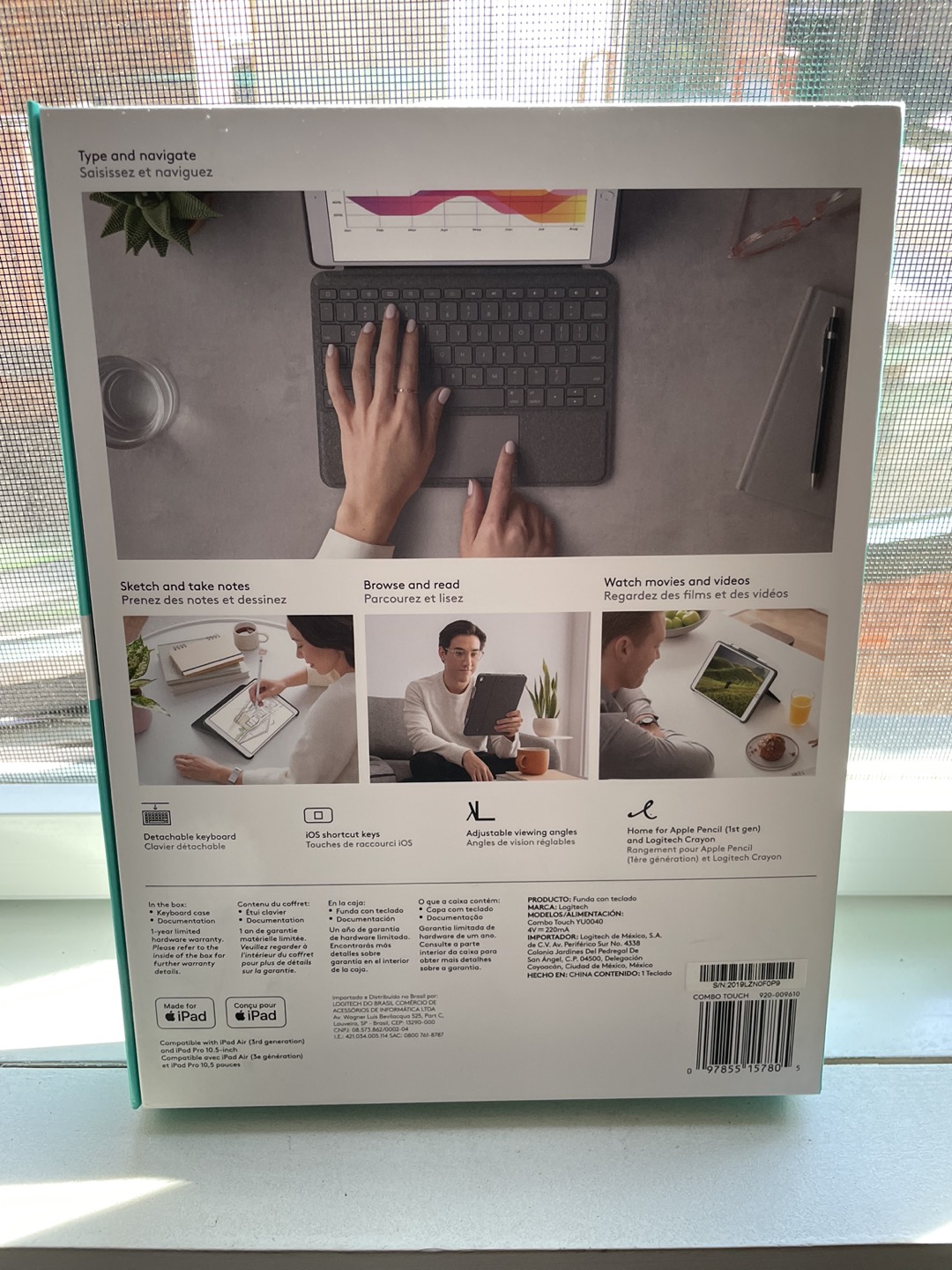 Logitech Combo Touch iPad Air 3rd gen. - photo 2