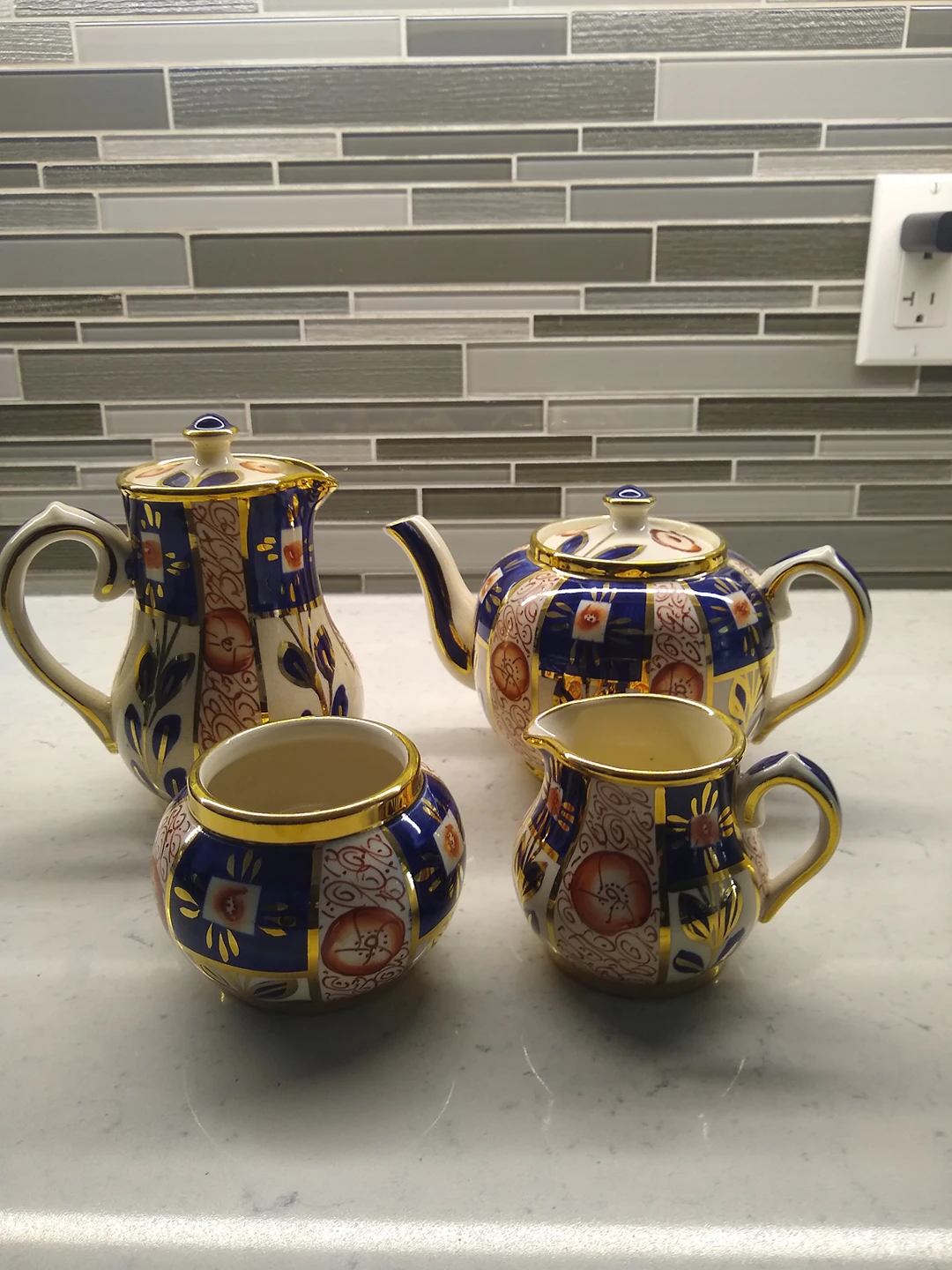 SUDLOW BURSLEM TEAPOT Set thumbnail