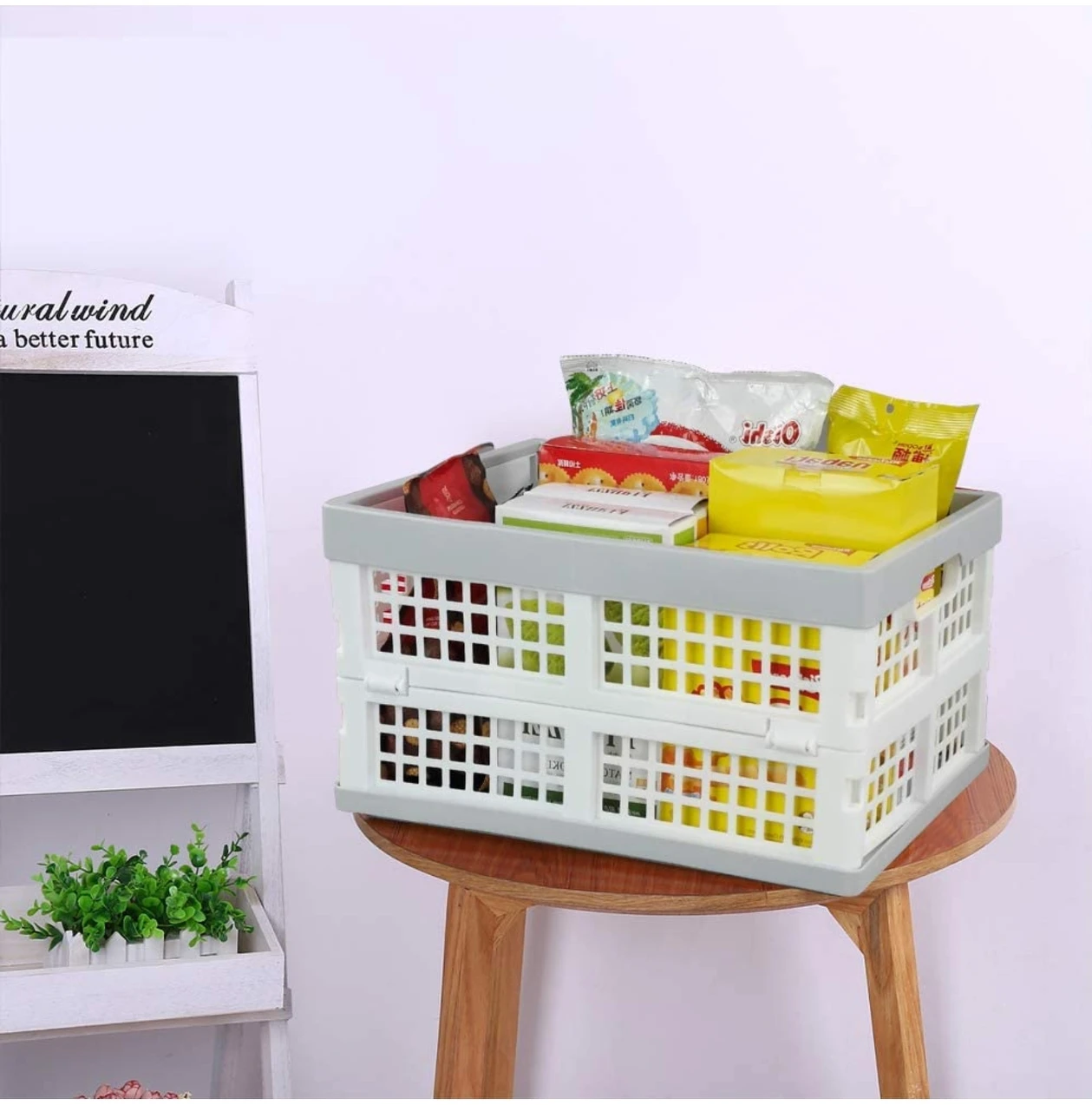 Set of 3 Collapsible Storage Bin thumbnail