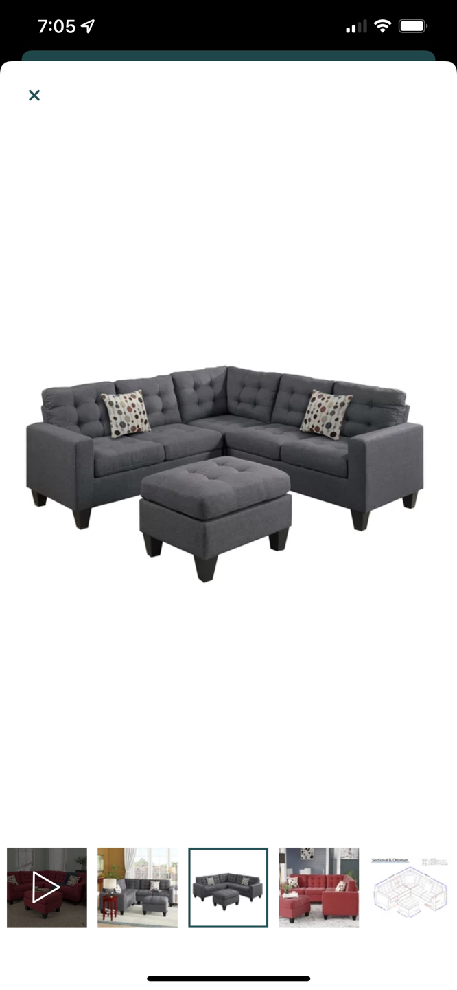 81” Sectional - photo 2