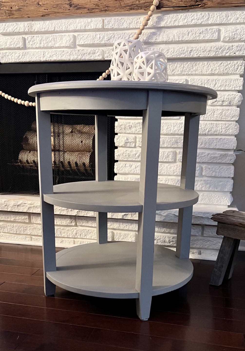 Grey Round Table