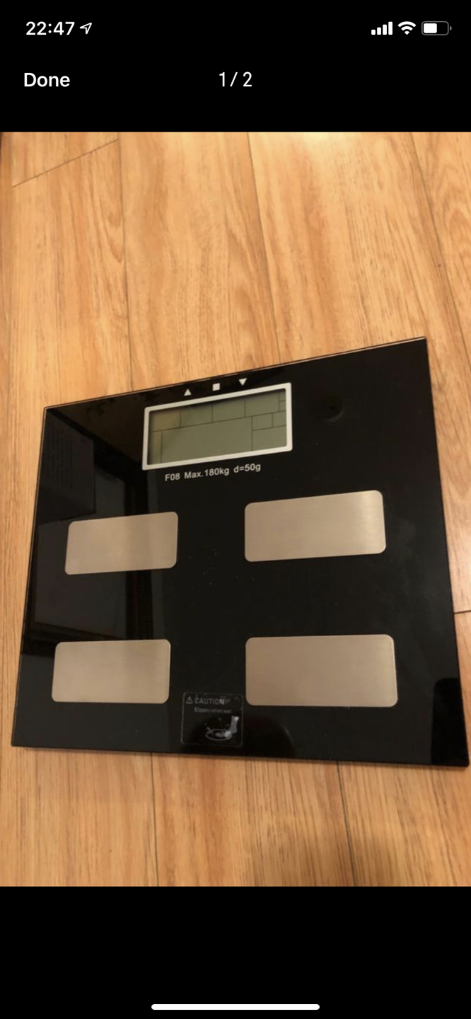 Digital weight scale( never used) thumbnail