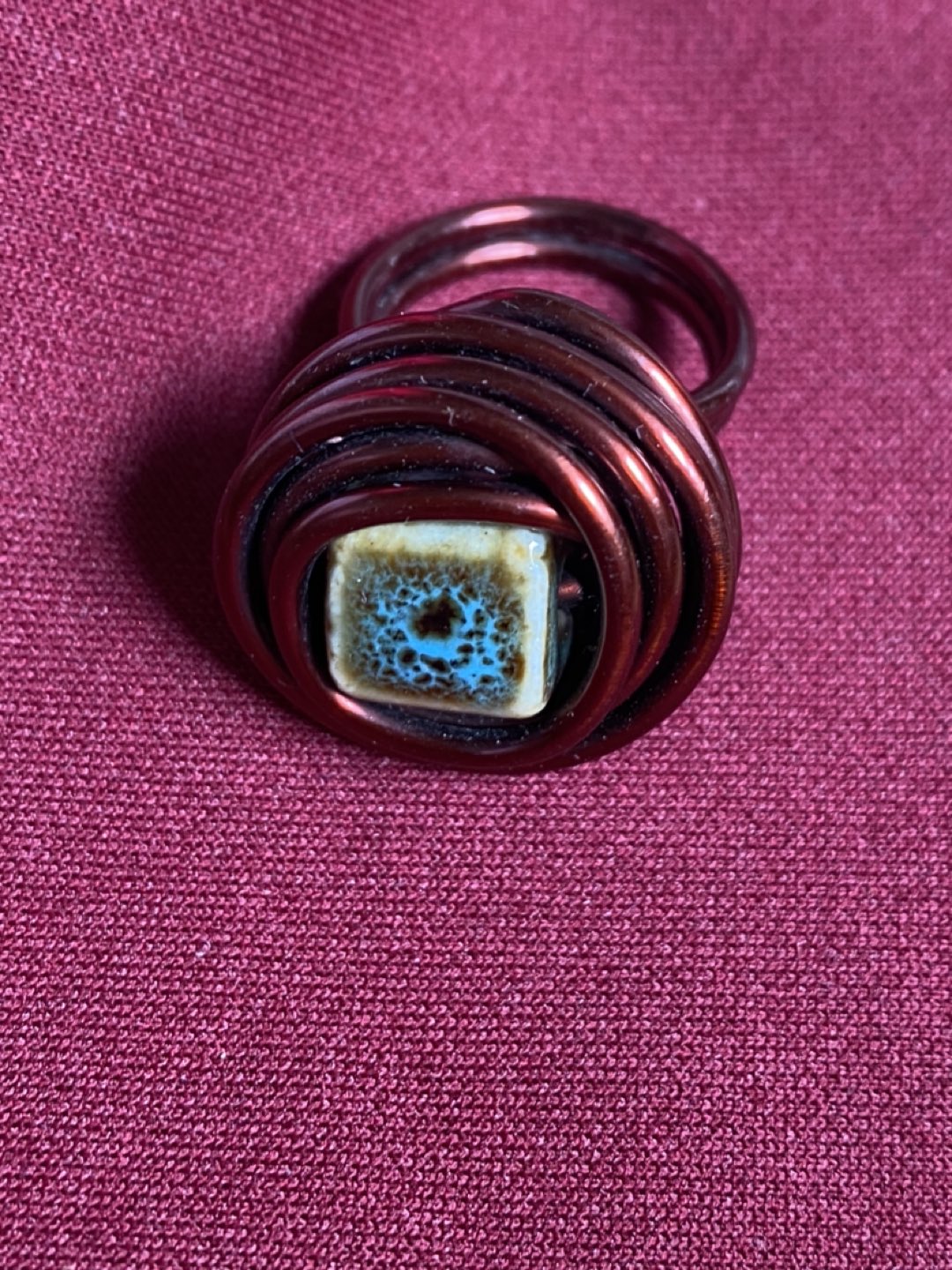 Cool copper ring - photo 2