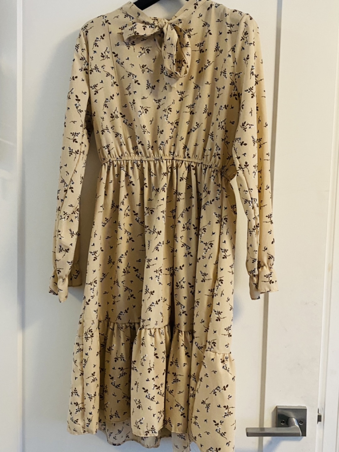 Cute vintage style flower dress (s-xs size) image indicator(3)
