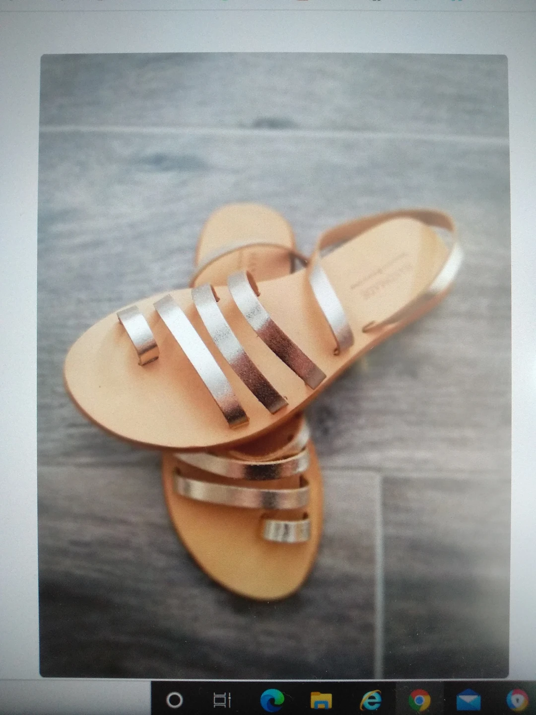 New Sandals 7- try them on thumbnail